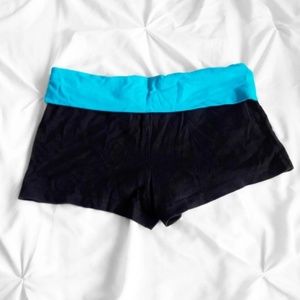 Blue Yoga Shorts